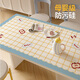 梓晨【母嬰級】多巴胺餐桌墊防水防油免洗桌布輕奢高級茶幾桌面保護墊 2026升級耐用防污硅-蘋(píng)果派對【環(huán)保無(wú)異味】 【定制專(zhuān)拍】請聯(lián)系客服