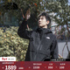 北面（The North Face）沖鋒衣男三合一防風(fēng)軟殼內膽戶(hù)外防水舒適保暖秋季上新|89ZS JK3/宇宙黑 M /170