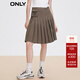 ONLY時(shí)尚不規則下擺開(kāi)叉百褶半身裙女|123116018 E05蹦極繩索 S (160) 64A/SR