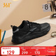 361°運動(dòng)鞋男秋冬季革面增高厚底休閑通勤老爹跑步鞋子男672446727-3
