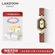 LANZOOM藍族羅馬假日小金表手表女秋冬小棕表時(shí)尚生日禮情人節禮物送女友 【JD直發(fā)】羅馬時(shí)光Gotha