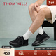 THOM WILLS夏季透氣單網(wǎng)運動(dòng)鞋男黑色男鞋跑步鞋休閑網(wǎng)鞋薄款輕便 黑色G685 40 /7碼