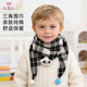 9i9兒童圍巾秋冬暖護純棉男女寶寶三角巾嬰兒圍脖3-12歲小熊貓F62