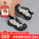 駱駝（CAMEL）登山鞋戶(hù)外休閑鞋女網(wǎng)面3.0閃電丑萌鞋 L24A469693 米/銀/黑 38