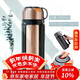 樂(lè )扣樂(lè )扣（LOCK&LOCK）保溫壺304不銹鋼保溫保冷水壺戶(hù)外露營(yíng)旅行壺1.8L金色