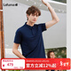 LAFUMA樂(lè )飛葉polo衫男 戶(hù)外運動(dòng)透汽T恤速干短袖翻領(lǐng)上衣 LMTS4BS60 藏青色NV 180/100A（50）