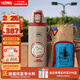 復古系列不銹鋼直飲杯1000mL大容量小學(xué)生成人保溫杯+杯套 