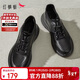 紅蜻蜓休閑皮鞋25秋季厚底一腳蹬戶(hù)外徒步鞋真皮套腳皮鞋WTA35117黑色39