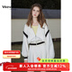 卓雅周末（JORYA weekend）2024春季新款運動(dòng)休閑撞色可拆袖棒球服短外套EJWEAA07 白色 S