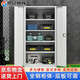 世紀兆輝工具柜工廠(chǎng)車(chē)間重型工具柜儲物柜零件柜工具存放柜 灰白五層