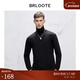 Brloote/巴魯特長(cháng)袖T恤男秋冬高領(lǐng)打底衫修身色上衣 黑色 185/104A