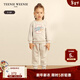 Teenie Weenie  Kids小熊童裝秋季款女寶寶休閑百搭衛衣衛褲兩件套 花灰色 100 cm
