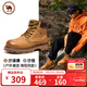 駱駝牌 經(jīng)典登山戶(hù)外大黃靴男馬丁靴戶(hù)外工裝鞋 P15W379009 沙漠黃 40
