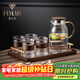 梵卡奇（FANKAQI）耐高溫涼水壺大容量高硼硅玻璃水杯套裝客廳家用冷水壺涼杯