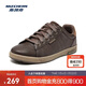 斯凱奇男鞋秋冬季輕便舒適防滑透氣復古時(shí)尚休閑商務(wù)鞋板鞋210946
