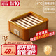 湘森實(shí)木烤火爐取暖器家用暖腳器電暖足烤火箱家用烤火器辦公室烘腳器烤腳取暖器電熱烤火盆暖腳神器ZM 34*30CM豪華普通款【過(guò)熱保護+智能溫控】