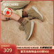 斯凱奇（Skechers）新年禮物女靴冬高幫休閑鞋厚底增高馬丁靴戶(hù)外運動(dòng)工裝靴144770C