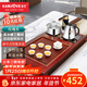 金灶（KAMJOVE） 整套茶具功夫茶盤(pán)玫瑰實(shí)木自動(dòng)上水茶臺泡茶機茶海家用茶具套裝 搭配K9爐、茶具、茶渣桶 1個(gè)