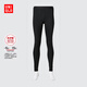 優(yōu)衣庫男裝HEATTECH EXTRA WARM棉混紡緊身褲/保暖內衣秋褲479467 486935/09黑色 L