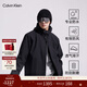 Calvin Klein【戶(hù)外防風(fēng)防水】Jeans秋冬ck三合一內膽登山徒步?jīng)_鋒夾克外套 BEH-太空黑 S