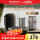 金灶（KAMJOVE）純鈦旅行茶具便攜式鈦杯茶水分離杯隨身杯旅行茶杯快客杯戶(hù)外套裝 T-33F