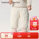 巴拉巴拉balaOne寶寶棉褲加絨保暖彎刀褲女童長(cháng)褲冬2025甜美208425108007