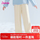 笛莎（DEESHA）女童加絨衛褲2025秋冬款寬松休閑長(cháng)褲中大童保暖童裝
