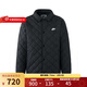 耐克（NIKE）男棉服25冬新款格紋翻領(lǐng)外套休閑保暖棉衣夾克 HV1378-010 L