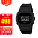 卡西歐（CASIO）G-SHOCK經(jīng)典系列街頭時(shí)尚小方塊防水運動(dòng)電子表男士學(xué)生表 DW-5600BB-1