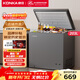 康佳（KONKA）203升單溫家用 智能減霜PCM面板 一級能效冰柜小型家用 冷凍冰箱冷柜 BG20CD以舊換新 家電補貼15%