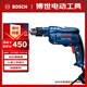 博世（BOSCH）手電鉆電動(dòng)螺絲刀木材鋼材金屬鉆孔開(kāi)孔600瓦插電式 GBM 13 RE