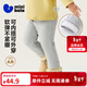 迷你巴拉女童褲子兒童甜美花朵寶寶柔軟修身打底褲2025秋新款 淺花灰00205 【加絨款】 90