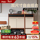 MUU中古風(fēng)實(shí)木鞋柜收納柜一體靠墻入戶(hù)門(mén)口室內家用玄關(guān)多層鞋柜 密斯鞋柜-雙開(kāi)門(mén)款
