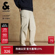 杰克·瓊斯（JACK&JONES） 男裝休閑褲時(shí)尚百搭工裝風(fēng)字母刺繡寬松休閑長(cháng)褲褲子225314029