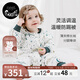 nest designs嬰兒睡袋嬰幼兒輕芯薄夾棉厚夾棉兒童分腿男女童秋冬寶寶防踢被 初雪-薄夾棉（建議室溫18-20度） 100碼（建議身高90-100cm）