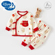 迪士尼（Disney）新生嬰兒兒衣服春秋純棉套裝0一3月龍寶寶分體滿(mǎn)月服a類(lèi)新年服冬6 【四季款】龍重登場(chǎng)紅色 52cm 66