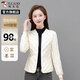 啄木鳥(niǎo)2025冬羽絨服內膽女輕薄修身內穿保暖貼身中老年媽媽款馬甲 米白色 2XL  125-135斤