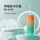 松下電動(dòng)沖牙器牙齒清潔家用洗牙器家用牙結石正畸水牙線(xiàn)便攜式 橘蘭漸變升款【4噴嘴+備用4噴嘴】
