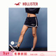 HOLLISTER25夏Y2K澤西風(fēng)撞色運動(dòng)半身裙裙褲女裝343-5104 海軍藍 S (165/68A)