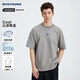 Navigare【張新成同款】短袖t恤男士2026夏季新款涼感速干半袖重磅體恤衫 知更雀灰 XL