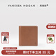 VANESSA HOGAN VH女包沐禾錢(qián)包頭層植鞣牛皮簡(jiǎn)約質(zhì)感多功能卡包輕便零錢(qián)包卡夾 可可紅棕（禮盒裝）