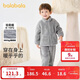 巴拉巴拉兒童睡衣套裝冬季加厚珊瑚絨男童女童保暖家居服外出208424171201