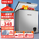 HIC冰柜家用小型大容量冷柜臥式 冷藏冷凍轉換柜 臥式保鮮柜節能 母乳柜 單溫減霜95% 103L 凍肉約100斤