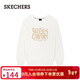 斯凱奇（Skechers）新年禮物中性冬季加絨保溫套頭衛衣L325U040