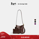 蔻馳（COACH）【禮物】新款女士BLEECKER 21號水桶包單肩斜挎包大容量冬季女包 B4/楓樹(shù)棕色