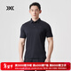 XBIONIC橡樹(shù)高爾夫polo衫短袖男涼感T恤運動(dòng)商務(wù)泡泡紗舒適透氣 22002 暗夜黑 2XL （171-190斤）
