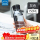 樂(lè )扣樂(lè )扣（LOCK&LOCK）夏季運動(dòng)水杯簡(jiǎn)約塑料杯戶(hù)外便攜水壺男女學(xué)生杯子灰色750ML