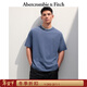Abercrombie & Fitch【重磅圓領(lǐng)】經(jīng)典小麋鹿圖案男裝25夏季美式短袖T恤124-5181 復古藍 L (180/108A)