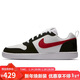 耐克NIKE男休閑鞋COURT BOROUGH運動(dòng)鞋838937-102黑白/紅43