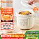 九陽(yáng)（Joyoung）電燉鍋電砂鍋電燉盅燉湯盅煲湯鍋多功能鍋高溫瓷燕窩燉盅煮粥神器熬粥專(zhuān)用鍋3L大容量DG30K-GD316